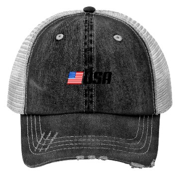 Discover Patriotic American Flag Silhouette Trucker Hats