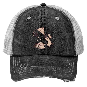 Discover Whimsical Dachshund with Dreamcatcher Trucker Hats