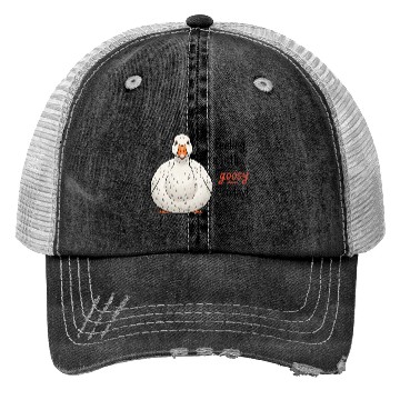 Discover Goofy Goose Feeling a Little Happy Trucker Hats