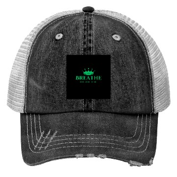 Discover Breathe Rise Grind Thrive Flow Trucker Hats