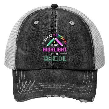 Discover School Principal Teacher Back To School Trucker Hats