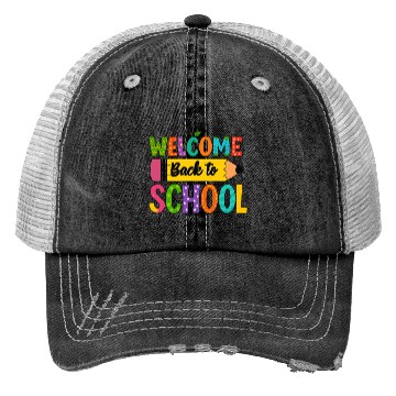 Discover Welcome Back to School Trucker Hats