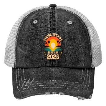 Discover Senior Sunrise 2026 High School Graduation Trucker Hats