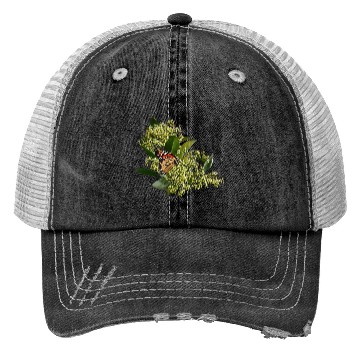 Discover Monarch Butterfly on Euonymus Trucker Hats