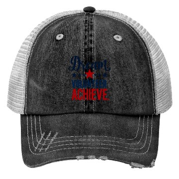 Discover Dream Volunteer Achieve 2026 Inspiration Design  Trucker Hats