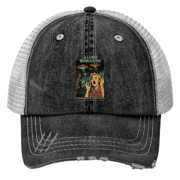 Discover Alien Invasion Trucker Hats