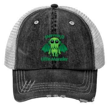 Discover Mommy’s Little Monster Cthulhu Cuddles Trucker Hats
