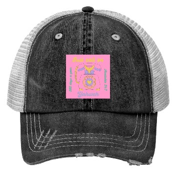 Discover Pastel Rotary Phone Celebration Design Trucker Hats