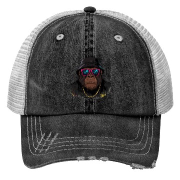 Discover Urban Gorilla with Stylish Accessories Trucker Hats