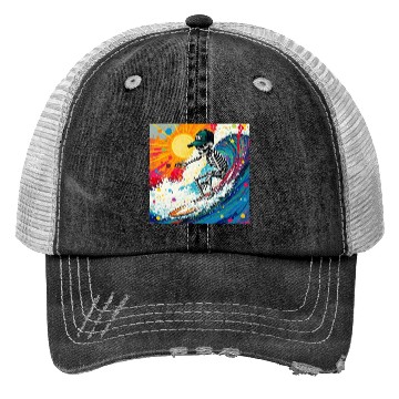 Discover "Tan your hide in Oceanside" I always say! Design1 Trucker Hats