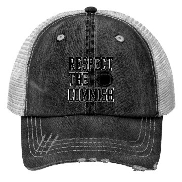Discover Respect the Commish Fantasy Football Trucker Hats