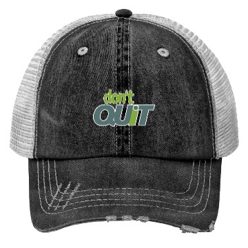 Discover Motivational Quote Design for Activewear Trucker Hats