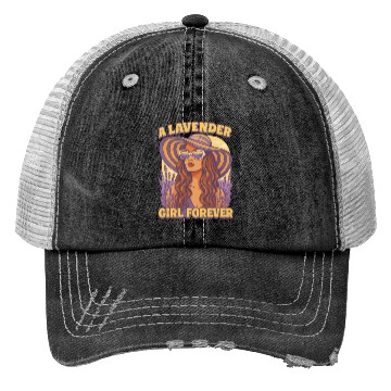 Discover lavender girl Trucker Hats