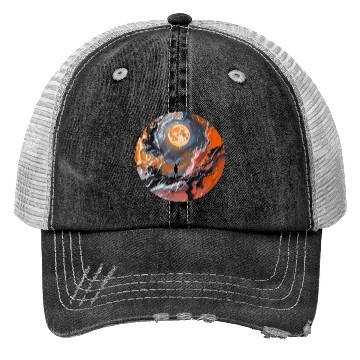 Discover Balloon Moon Magic Trucker Hats