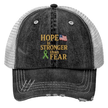 Discover Childhood Cancer Awareness Trucker Hats