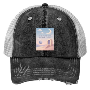 Discover Dreamcore Dimensions Celestial Scene Trucker Hats