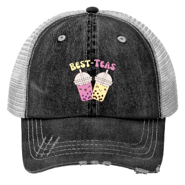 Discover Best-Teas Cute Kawaii Bubble Tea Boba Tea Trucker Hats