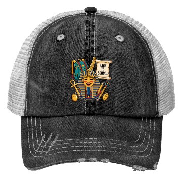 Discover Back to School with King Tut Trucker Hats