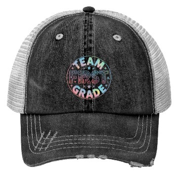 Discover Team First Grade Back To School Trucker Hats