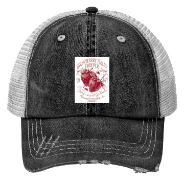 Discover Strawberry Fields Forever Vintage Design Trucker Hats
