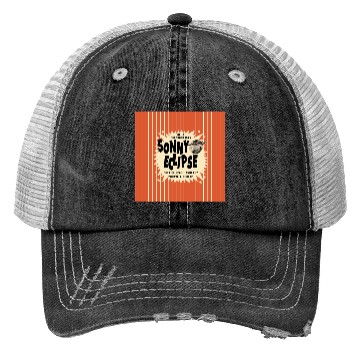 Discover Sonny Eclipse Retro Poster Small Trucker Hats
