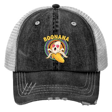 Discover Banana Boonana Cartoon Design Trucker Hats