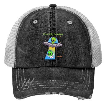 Discover Free My Homies Area 51  Trucker Hats