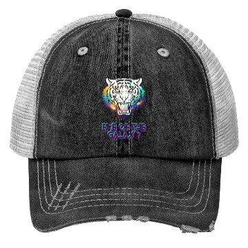 Discover Cosmic Tiger Trucker Hats