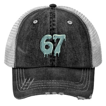 Discover Funny Six Seven 6 7 Meme Trucker Hats