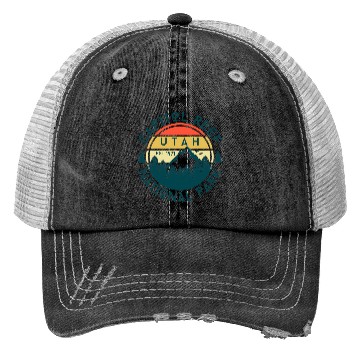 Discover Capitol Reef National Park Utah Nature Hiking Trucker Hats