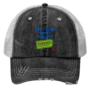 Discover Forensic Chemist Crime Lab Toxicology Science Trucker Hats