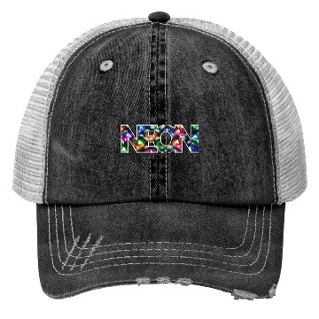 Discover Gemstone Deluxe Neon Logo Trucker Hats