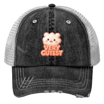 Discover Adorable Kawaii Cloud Cookie Trucker Hats