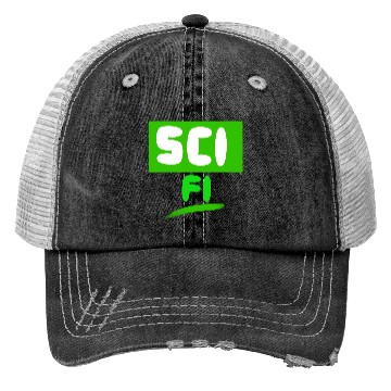 Discover Sci-fi typography for science fiction lovers  Trucker Hats