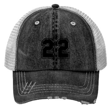 Discover College jersey letter 22 Trucker Hats