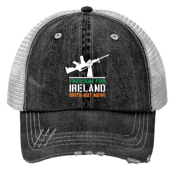 Discover Freedom for Ireland! Trucker Hats