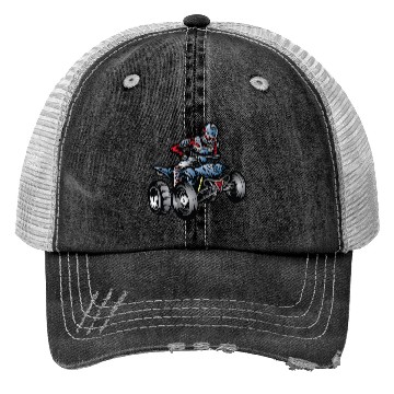 Discover Yamaha ATV Racer Trucker Hats