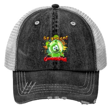 Discover Gummibär Go Green Earth Day Trees Trucker Hats