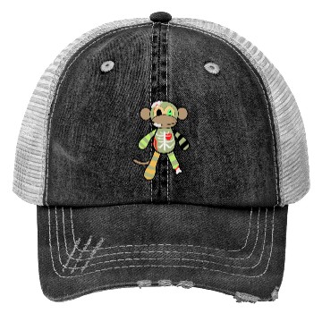 Discover Zombie Monkey Trucker Hats