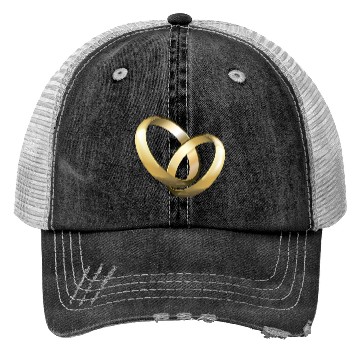 Discover wedding rings Trucker Hats