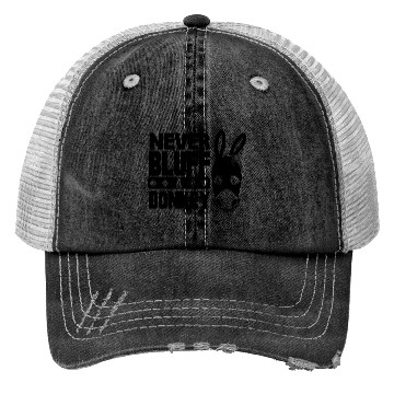 Discover Poker: Never bluff a donkey Trucker Hats