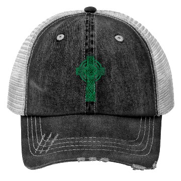 Discover Celtic cross Trucker Hats
