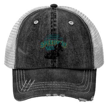 Discover Speedway Racing Trucker Hats