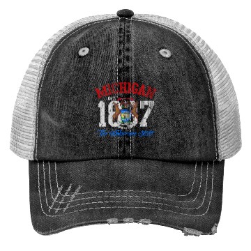 Discover Michigan Wolverine State Trucker Hats