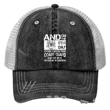 Discover Coast Guard coast guard us coast guard Trucker Hats
