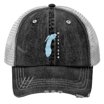 Discover Lake Michigan Great Lakes Trucker Hats