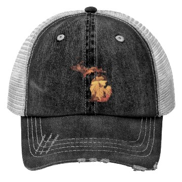 Discover Michigan Autumn Fall Leaves Trucker Hats