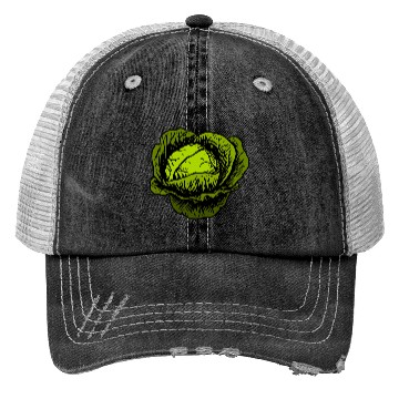 Discover Green Cabbage Trucker Hats