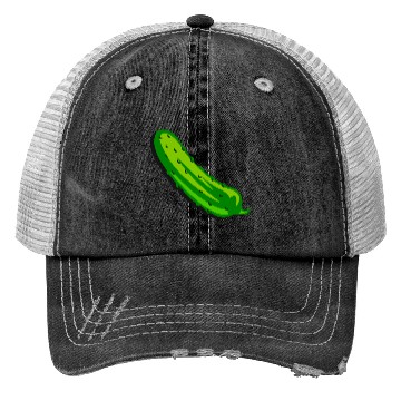 Discover It's a giant pickle Trucker Hats