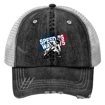 Discover Flat Track Rider - Speedway Racing Trucker Hats